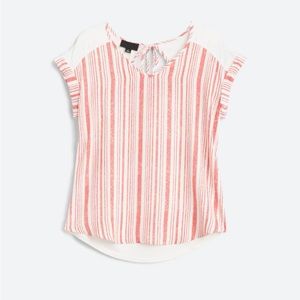 Tie back mixed material top